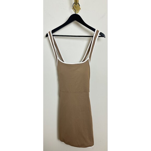 Recess Pickleball x Zella The Grace Court Dress in Tan Portabella Size X-Large - Picture 3 of 9